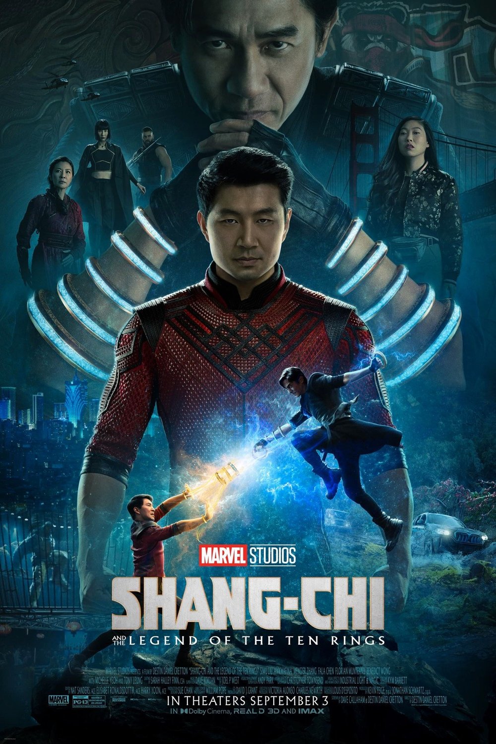 L'affiche du film Shang-Chi and the Legend of the Ten Rings