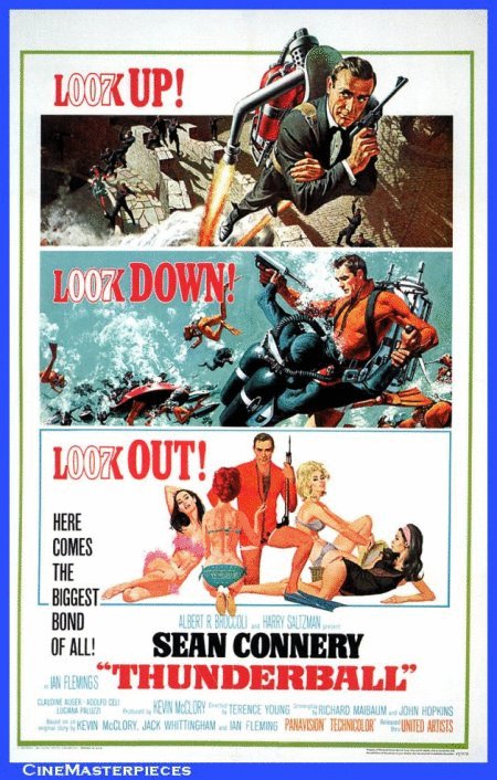 L'affiche du film Thunderball