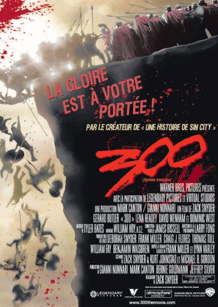 L'affiche du film 300 v.f.