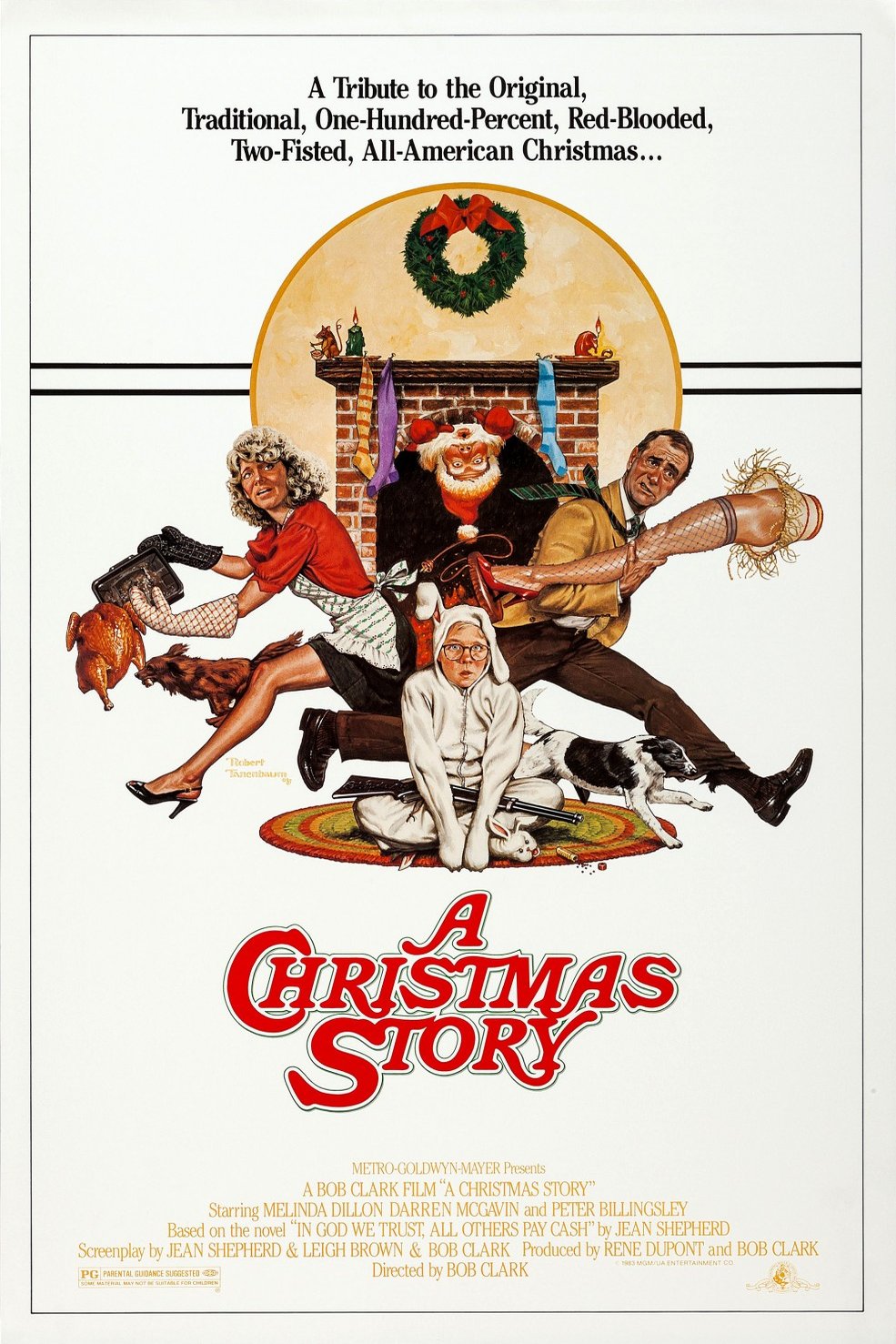 L'affiche du film Une histoire de Noël