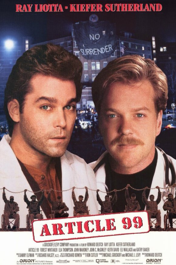 L'affiche du film Article 99