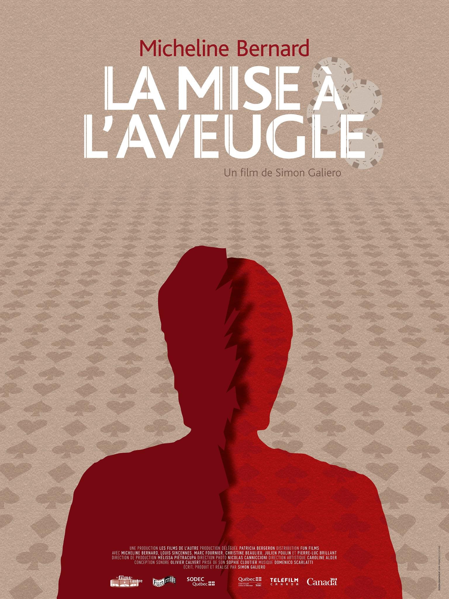 L'affiche du film La Mise à l'aveugle