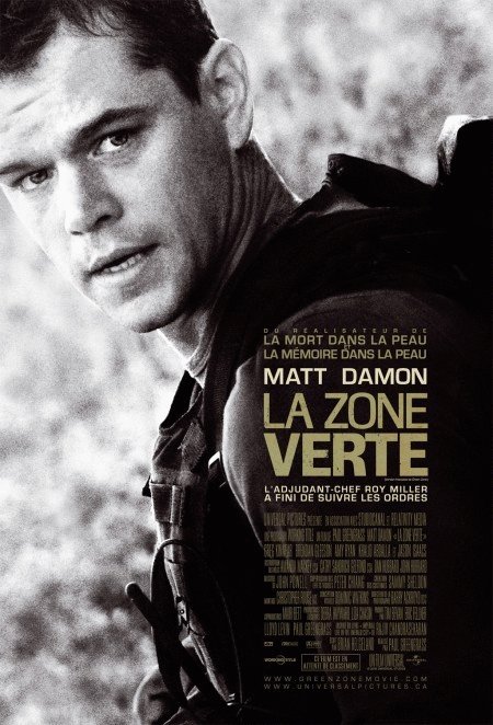 L'affiche du film La Zone verte