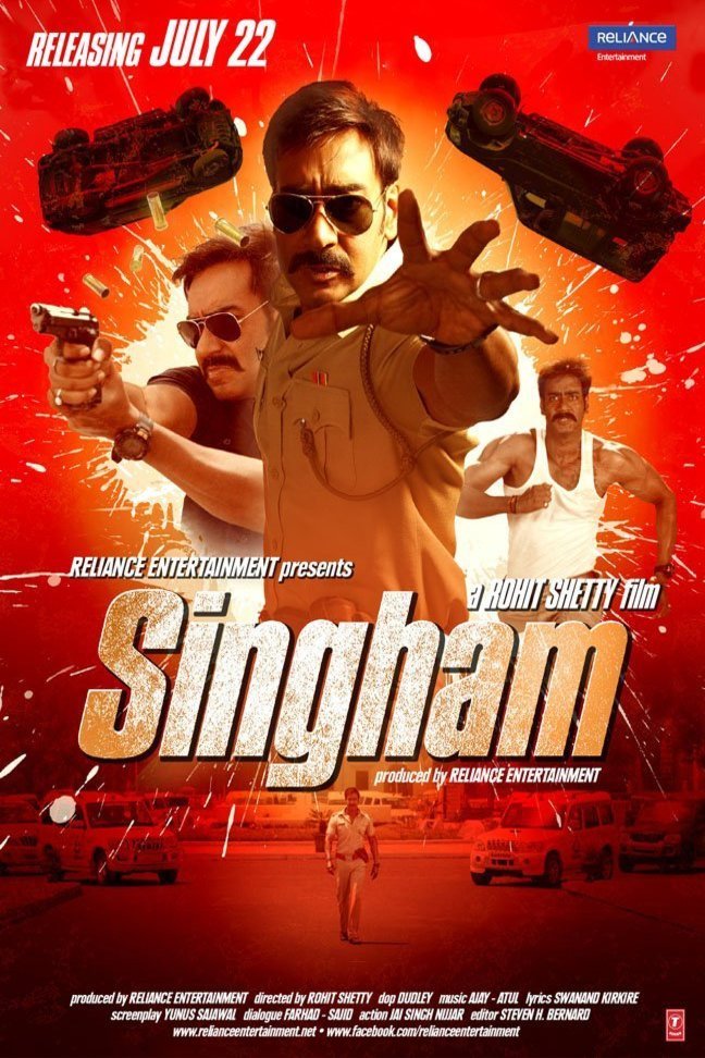 L'affiche du film Singham