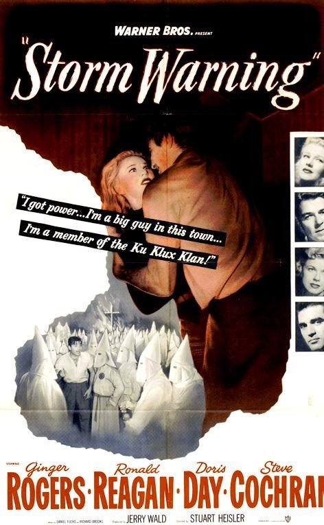 L'affiche du film Storm Warning