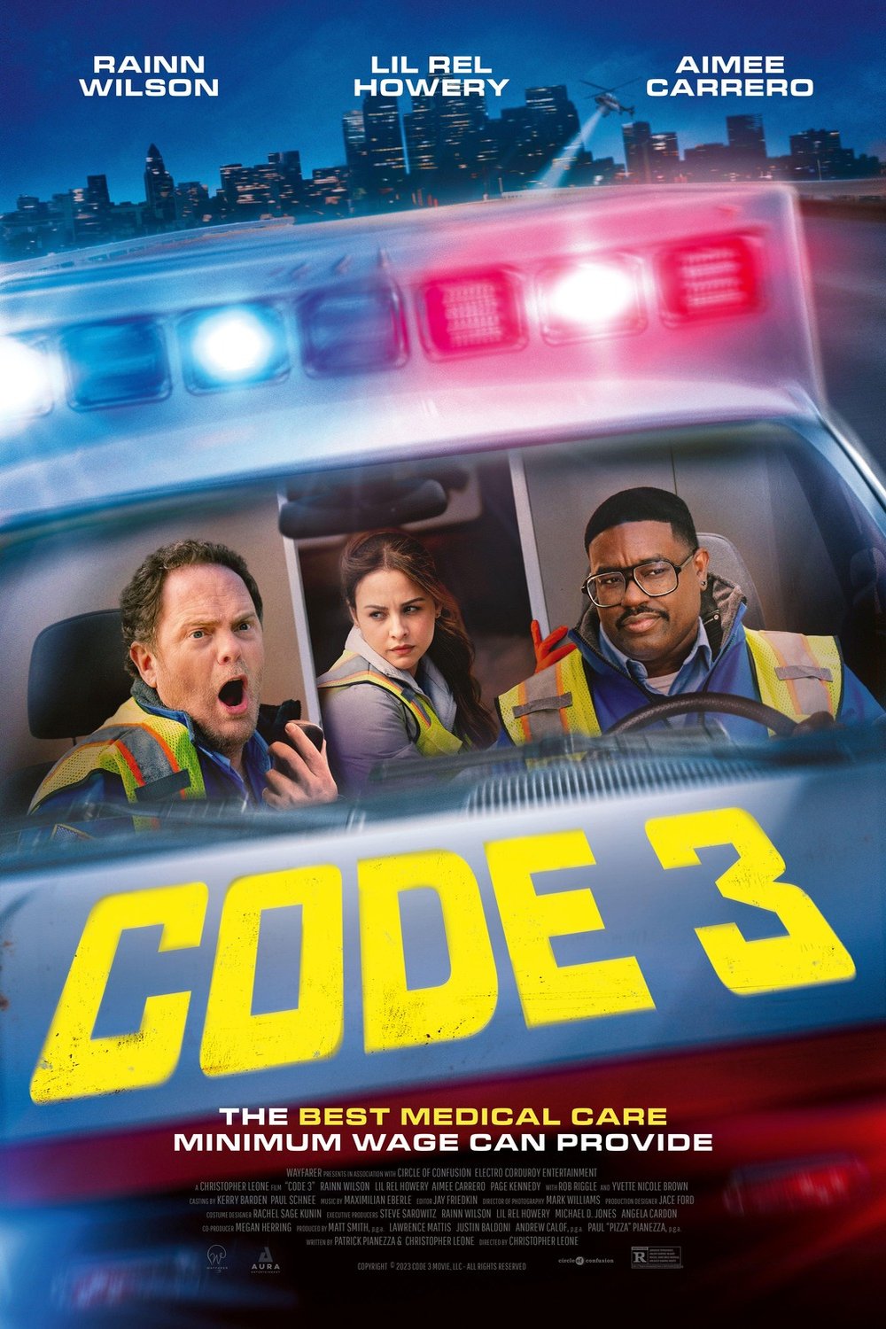 L'affiche du film Code 3