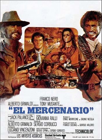 L'affiche du film Il Mercenario
