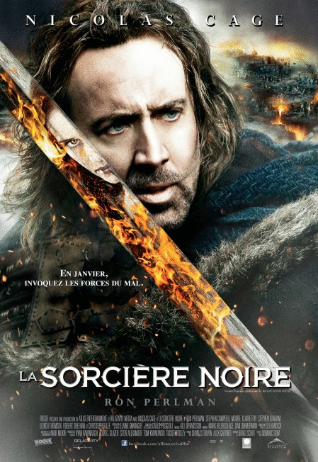 L'affiche du film La Sorcière noire