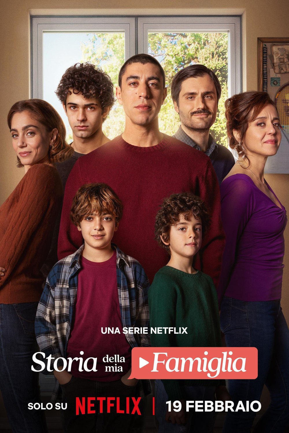 L'affiche du film Storia della mia famiglia