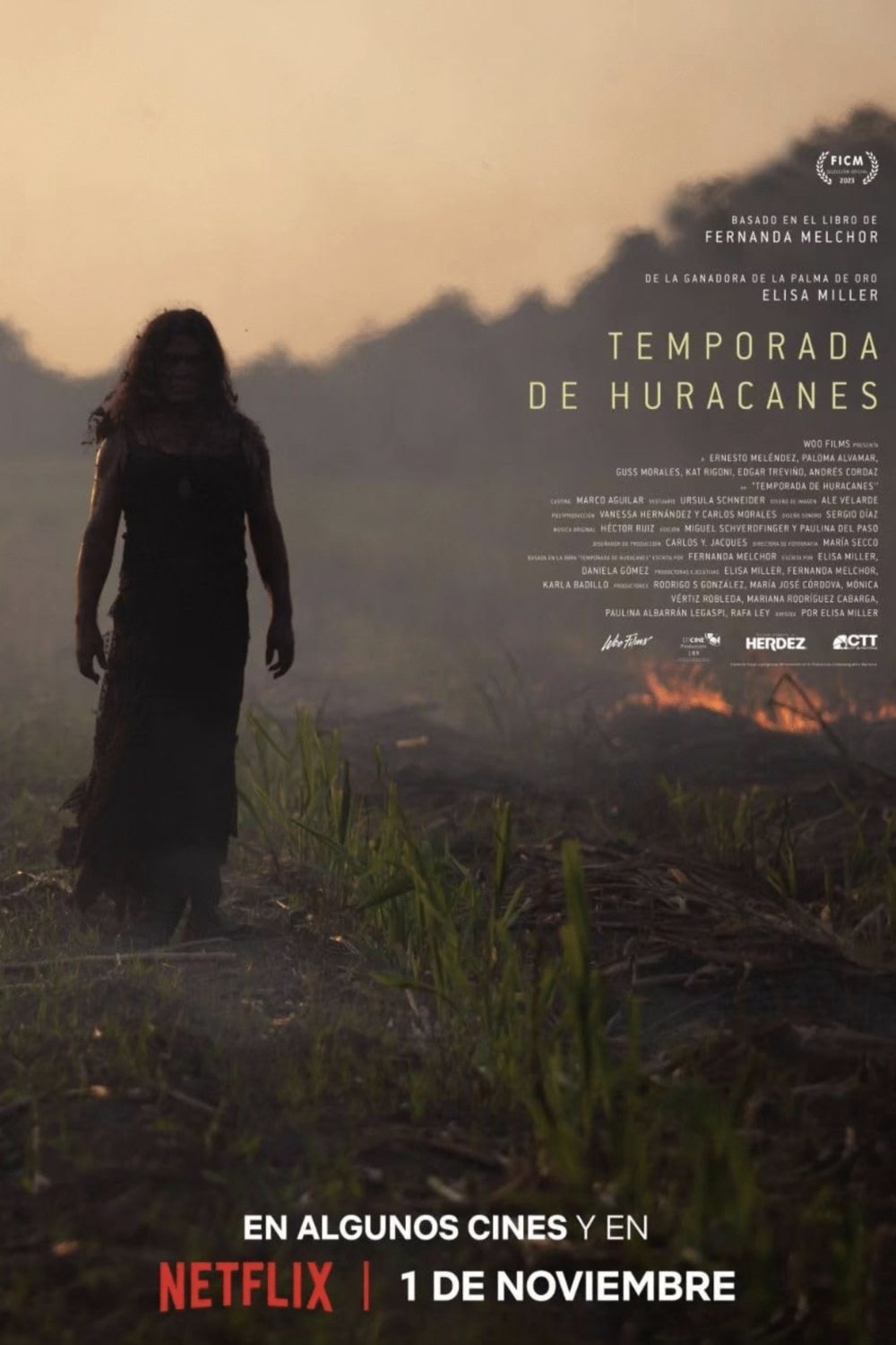 L'affiche du film Temporada de huracanes