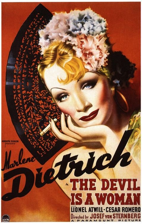 L'affiche du film The Devil is a Woman