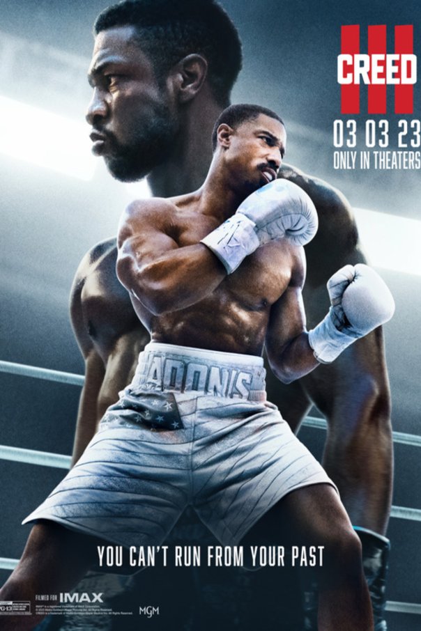 L'affiche du film Creed III v.f.