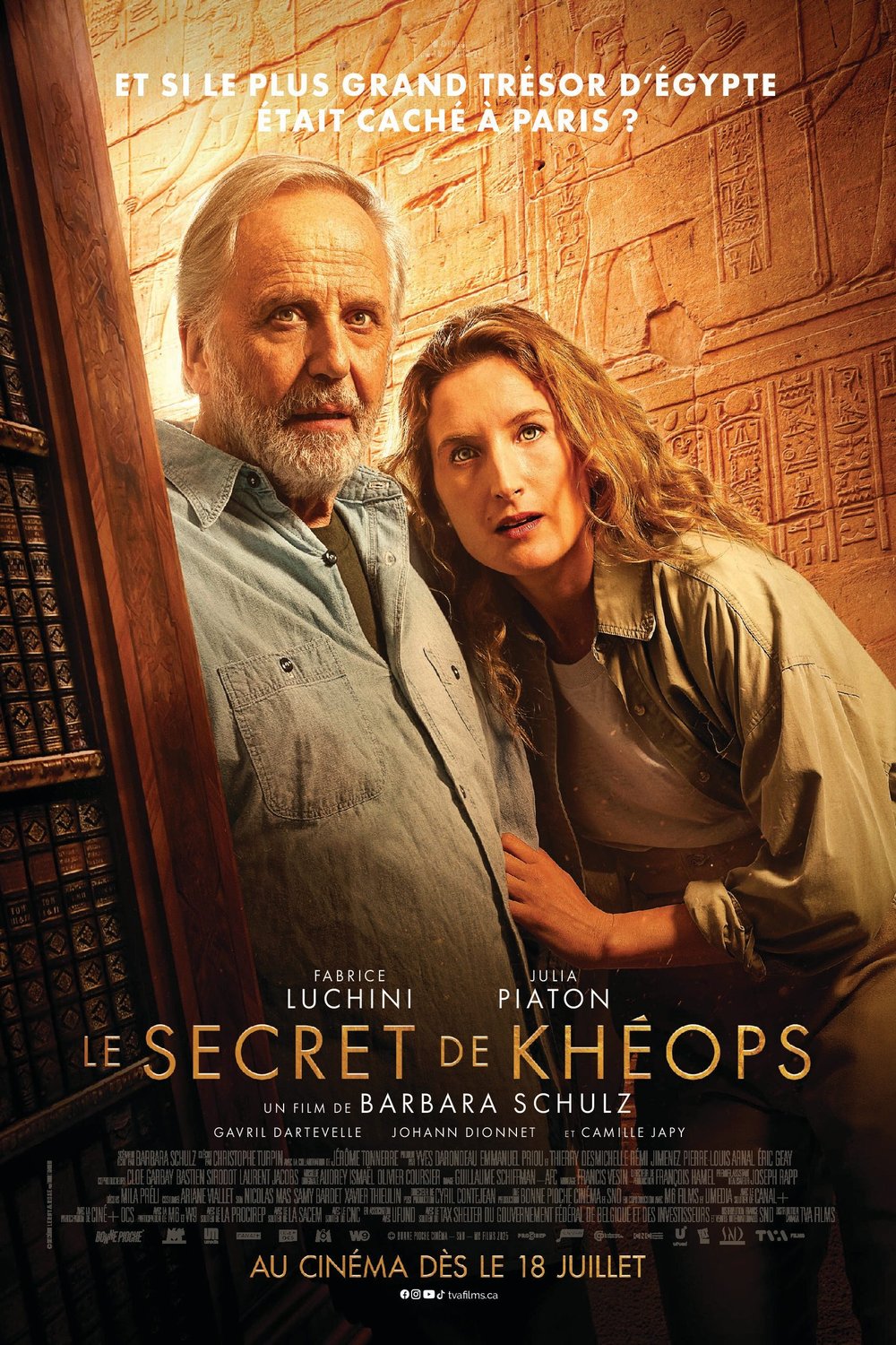 L'affiche du film Le Secret de Khéops