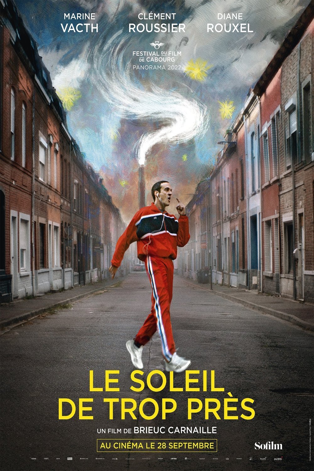 L'affiche du film Le soleil de trop près