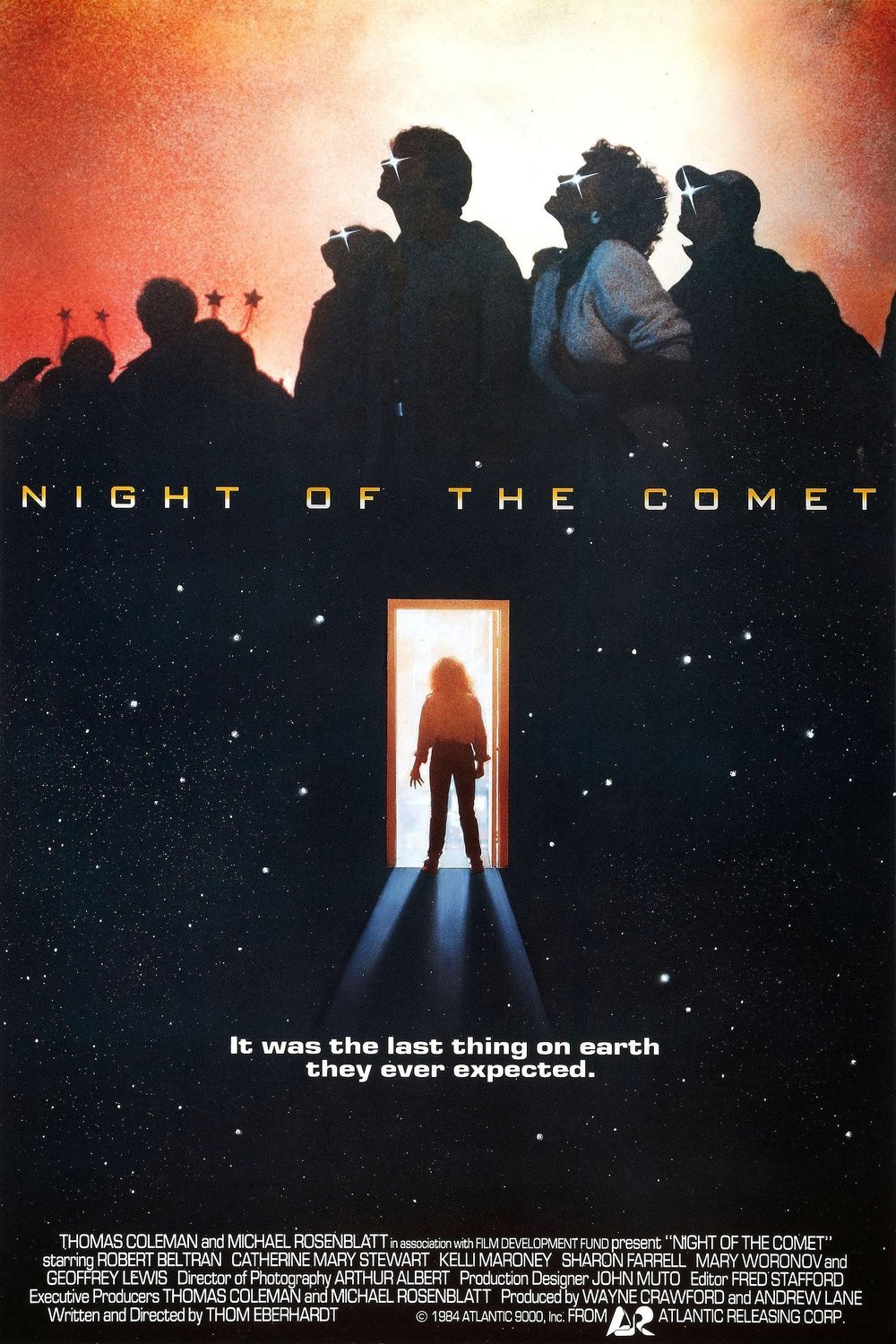 L'affiche du film Night of the Comet