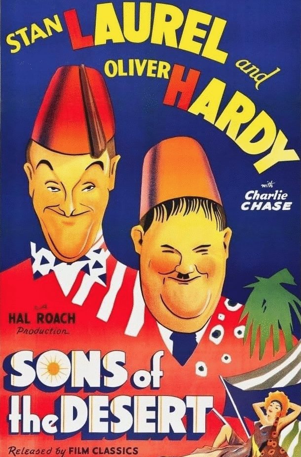 Poster of the movie Sons of the Desert [1933]