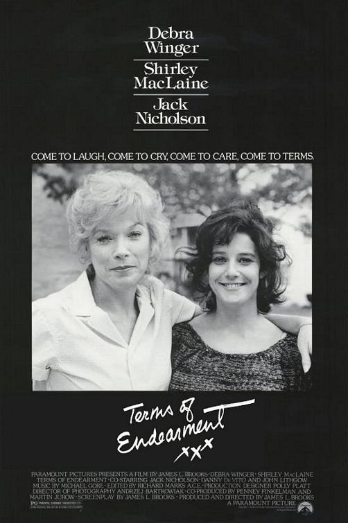 L'affiche du film Terms of Endearment
