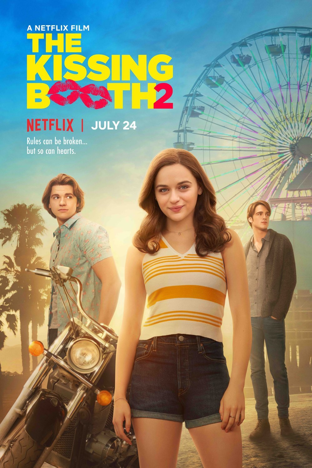 L'affiche du film The Kissing Booth 2