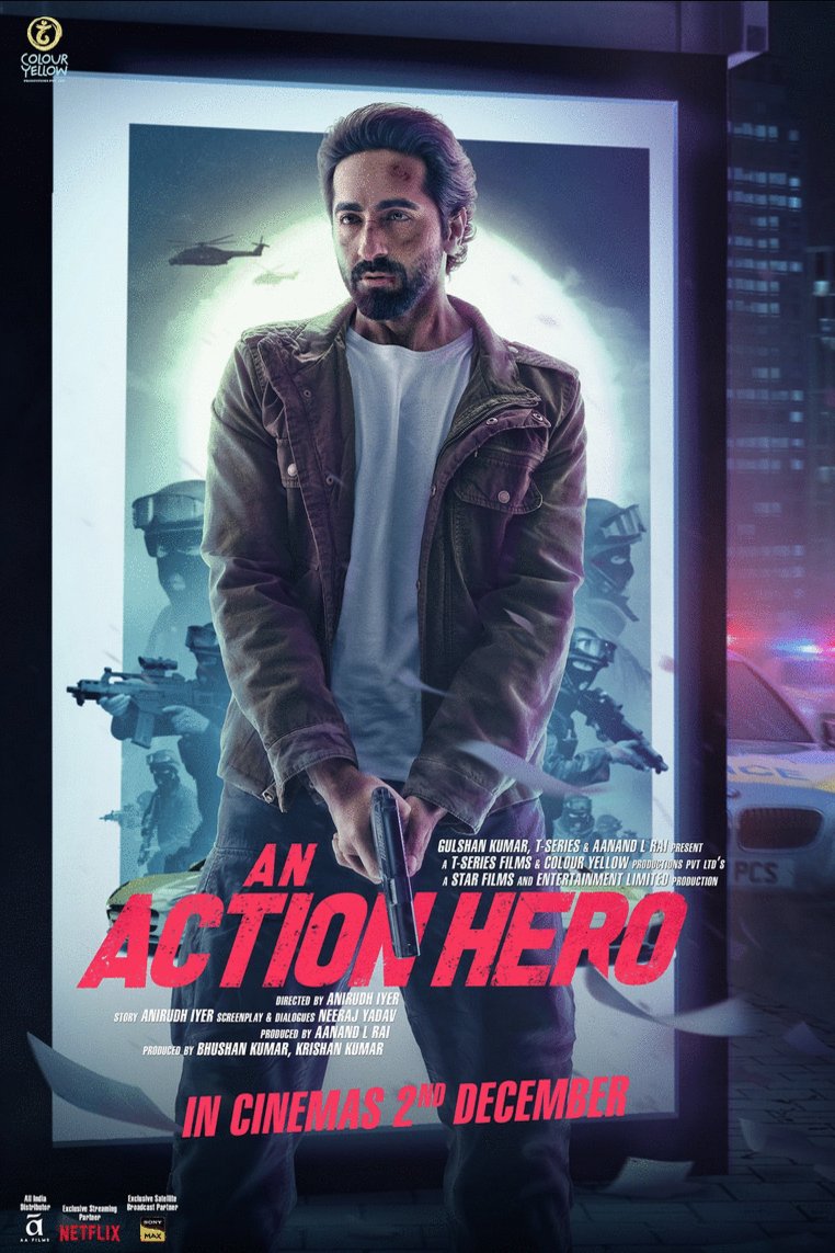 L'affiche du film An Action Hero