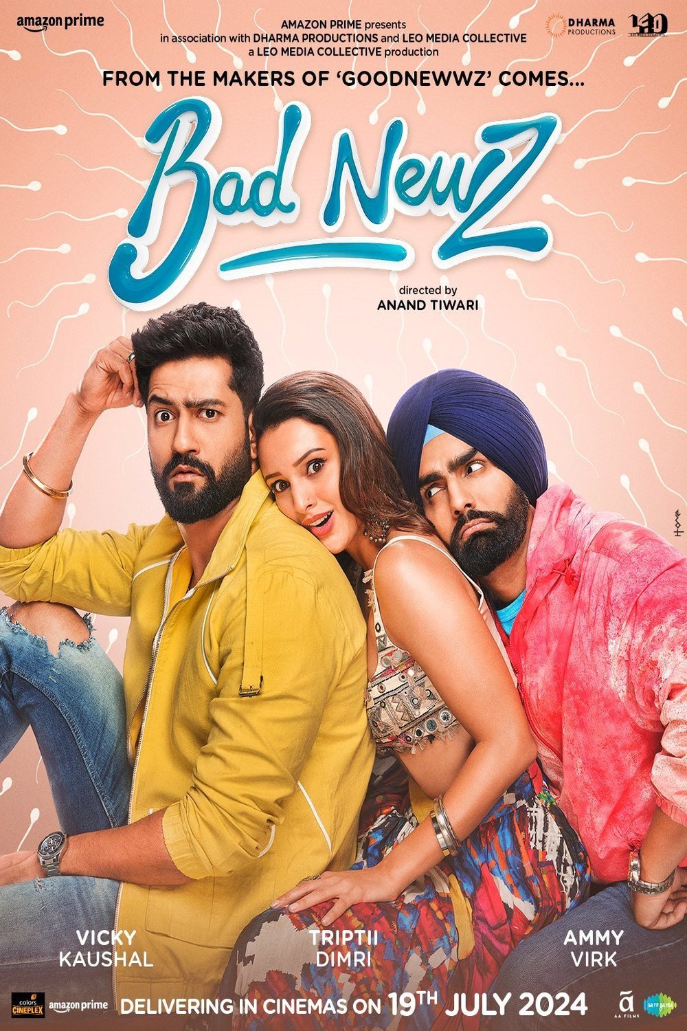 Poster of the movie Bad Newz [2024]