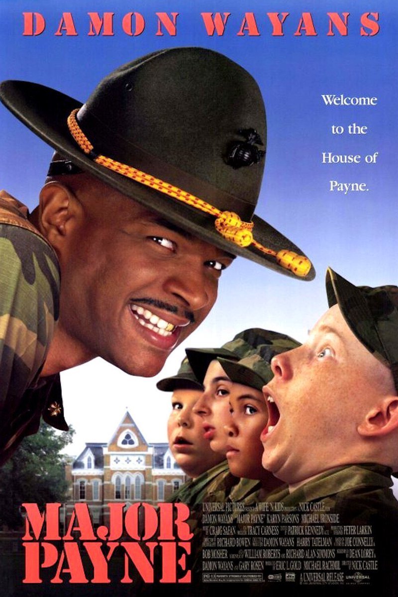 L'affiche du film Major Payne