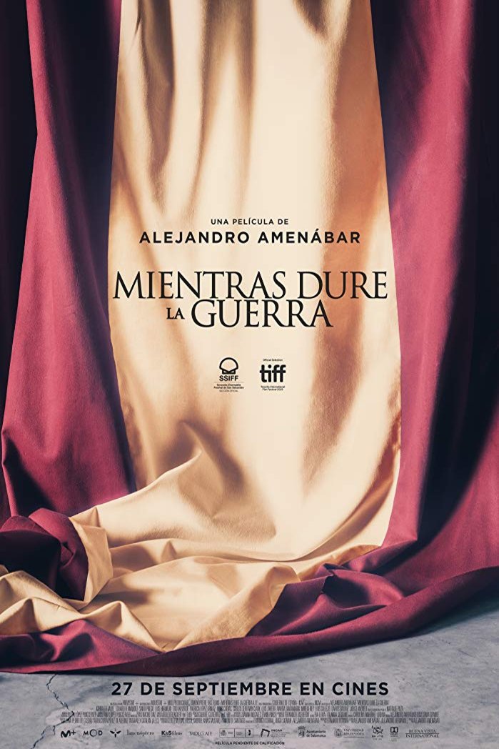 L'affiche du film Mientras dure la guerra