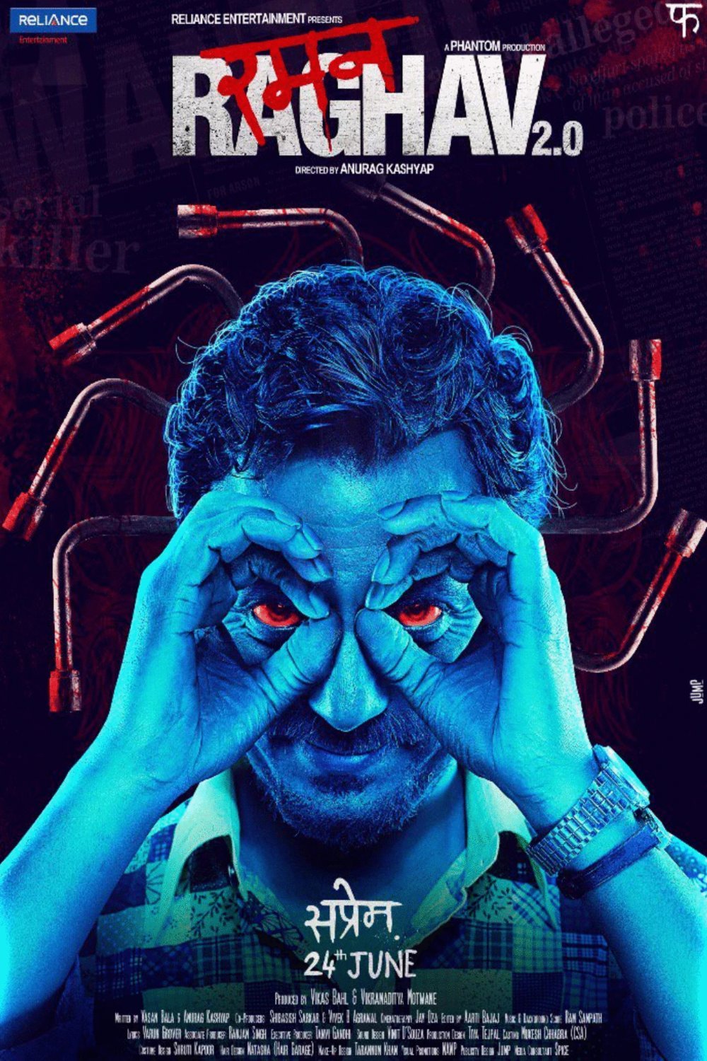 L'affiche du film Raman Raghav 2.0