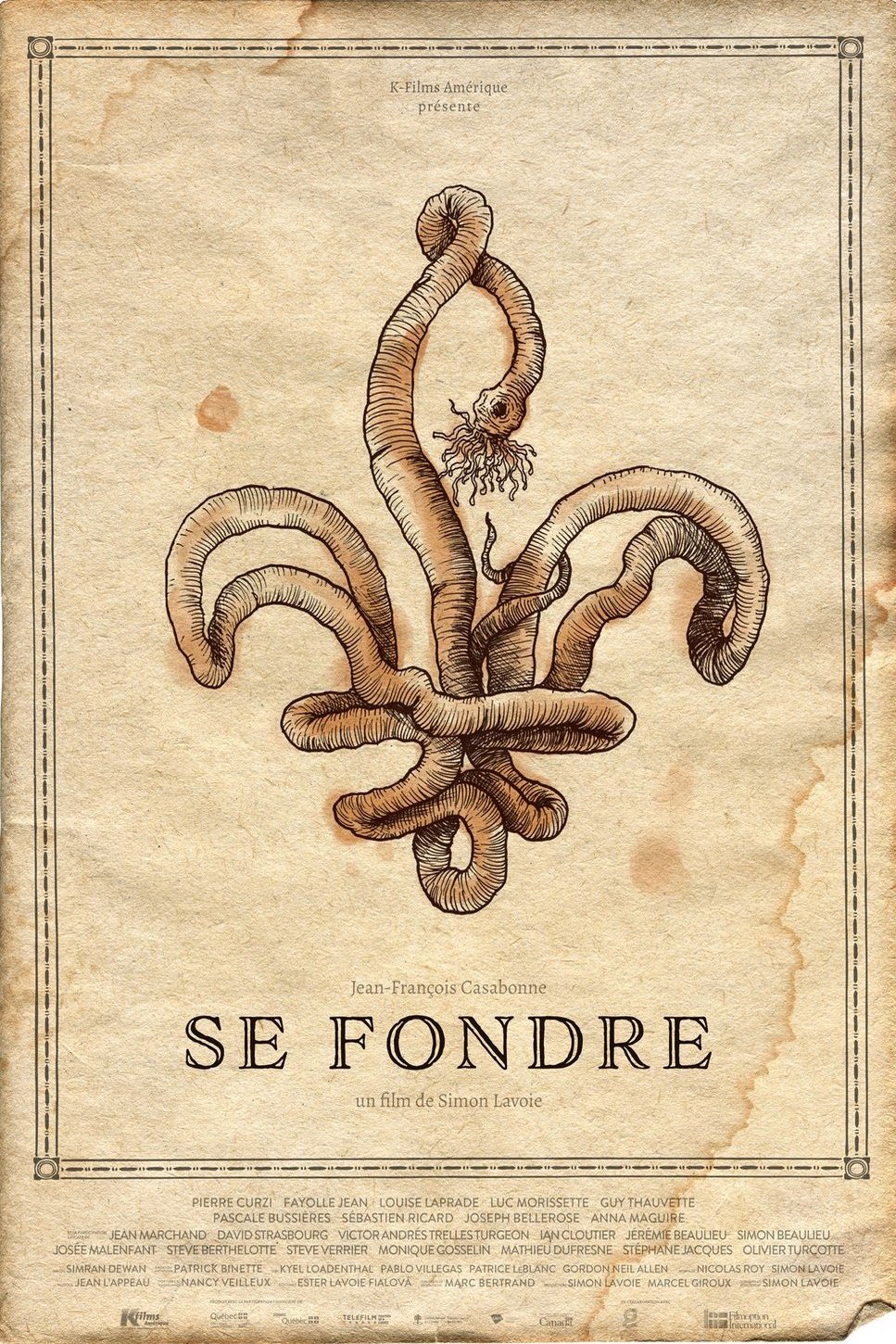 L'affiche du film Se fondre