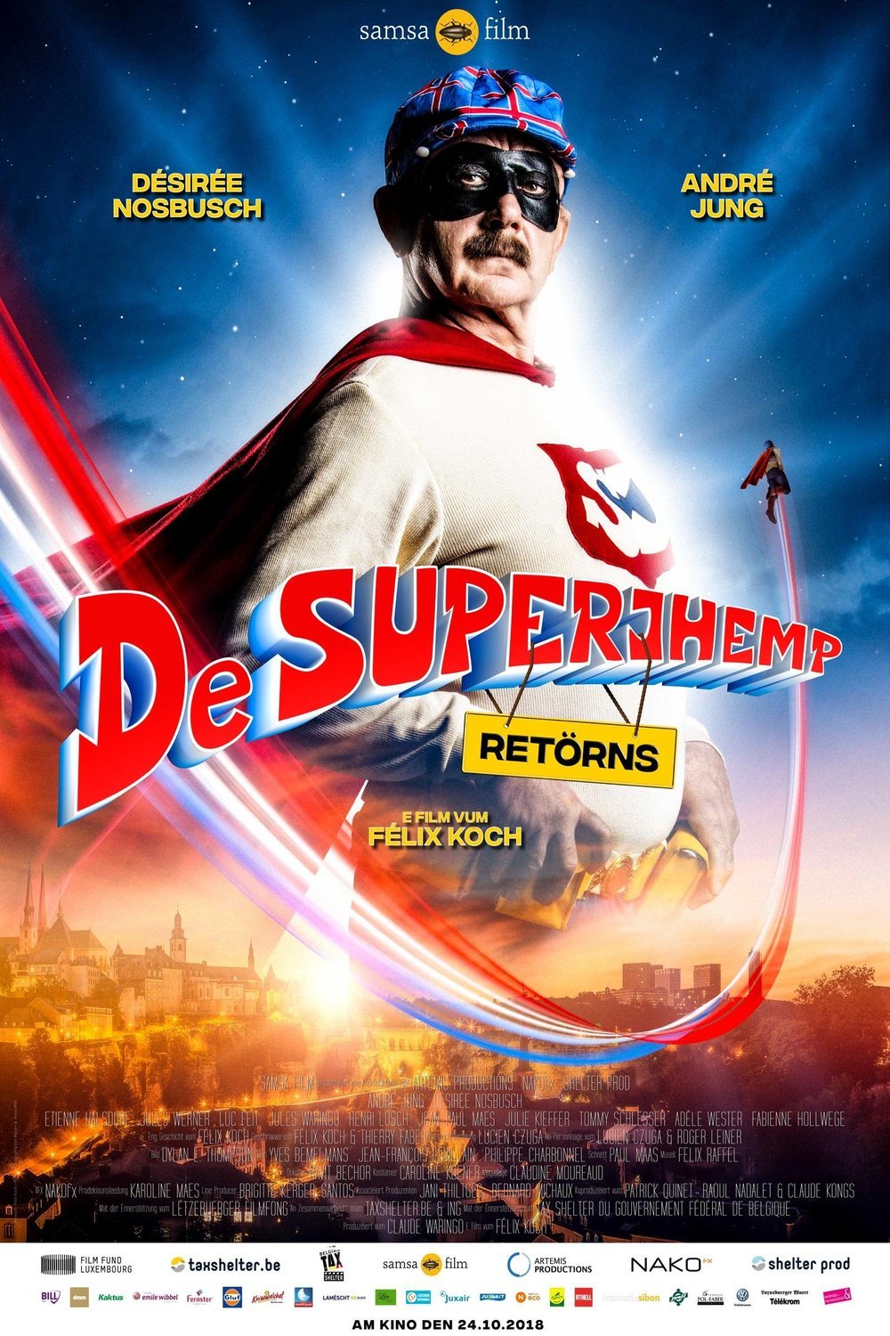L'affiche du film Superjhemp retörns