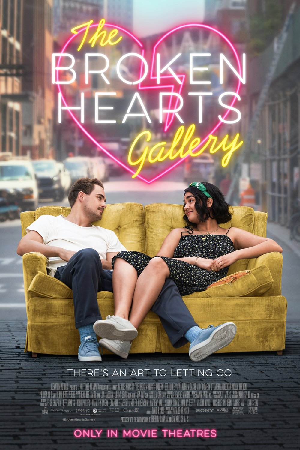 Poster of the movie The Broken Hearts Gallery [2020]