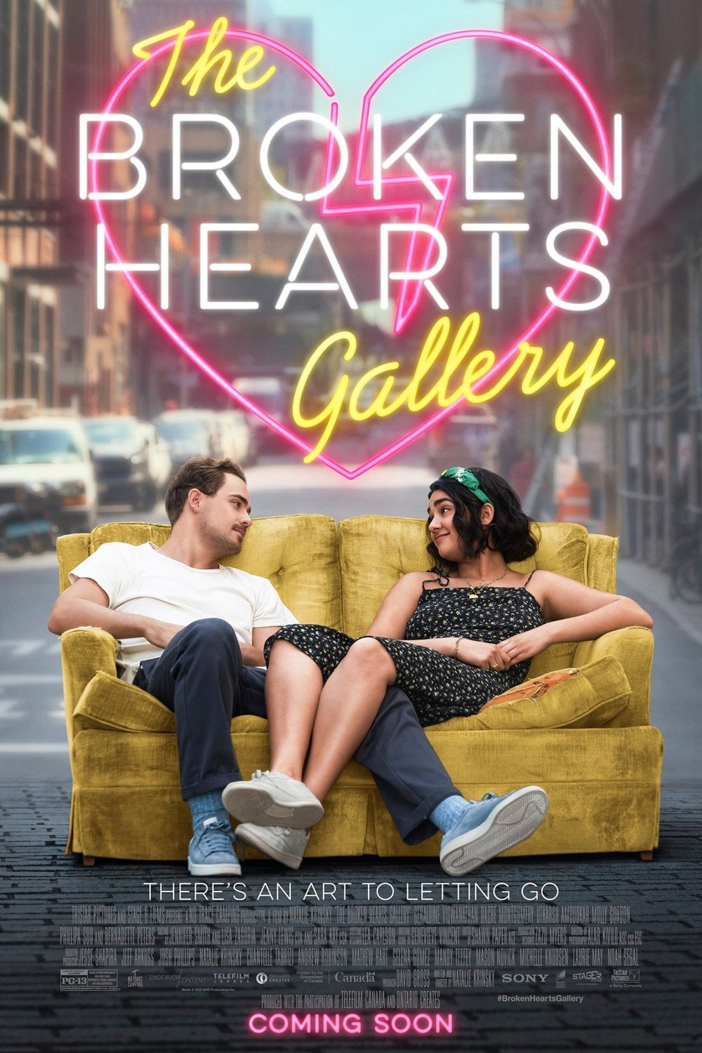 L'affiche du film The Broken Hearts Gallery