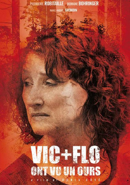 L'affiche du film Vic+Flo ont vu un ours