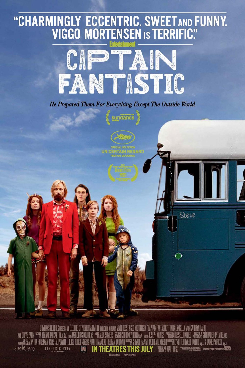 Poster of the movie Captain Fantastic [2016]