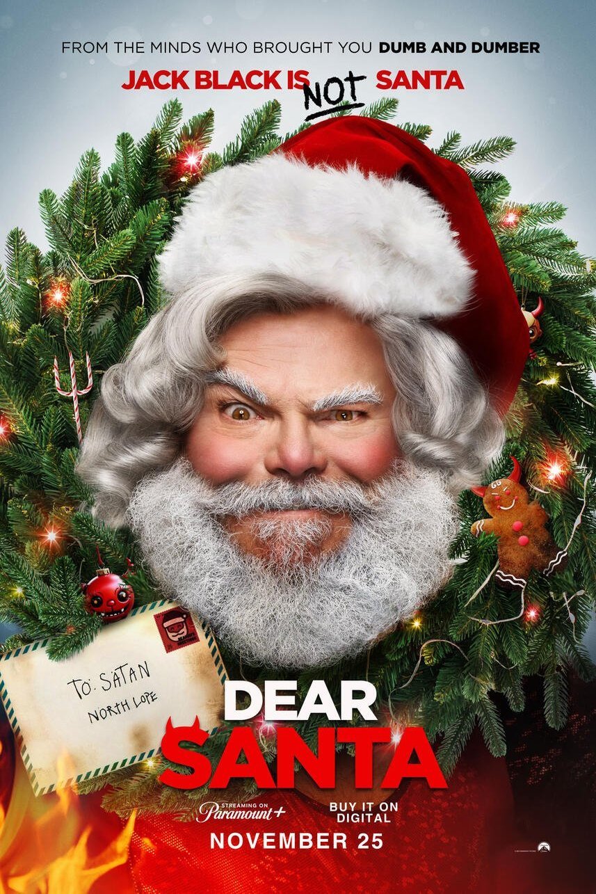 L'affiche du film Lettre au père Noël: Une satanée erreur