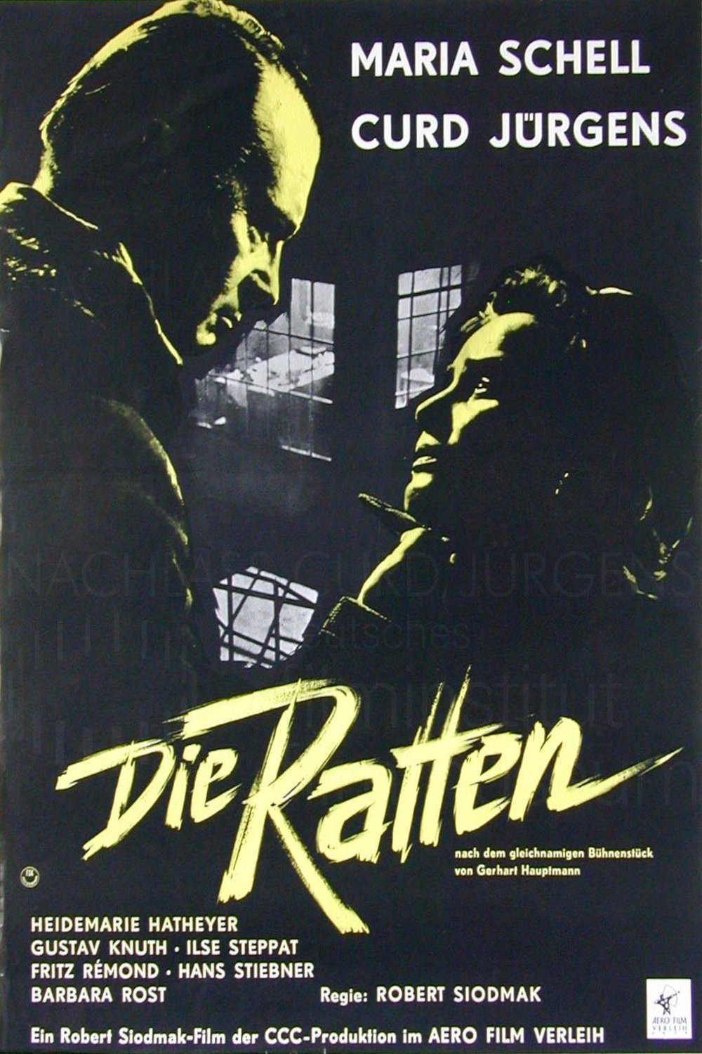 L'affiche du film Die Ratten