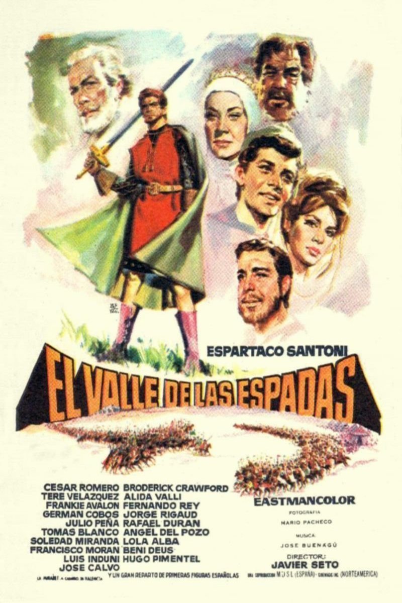 L'affiche du film El valle de las espadas