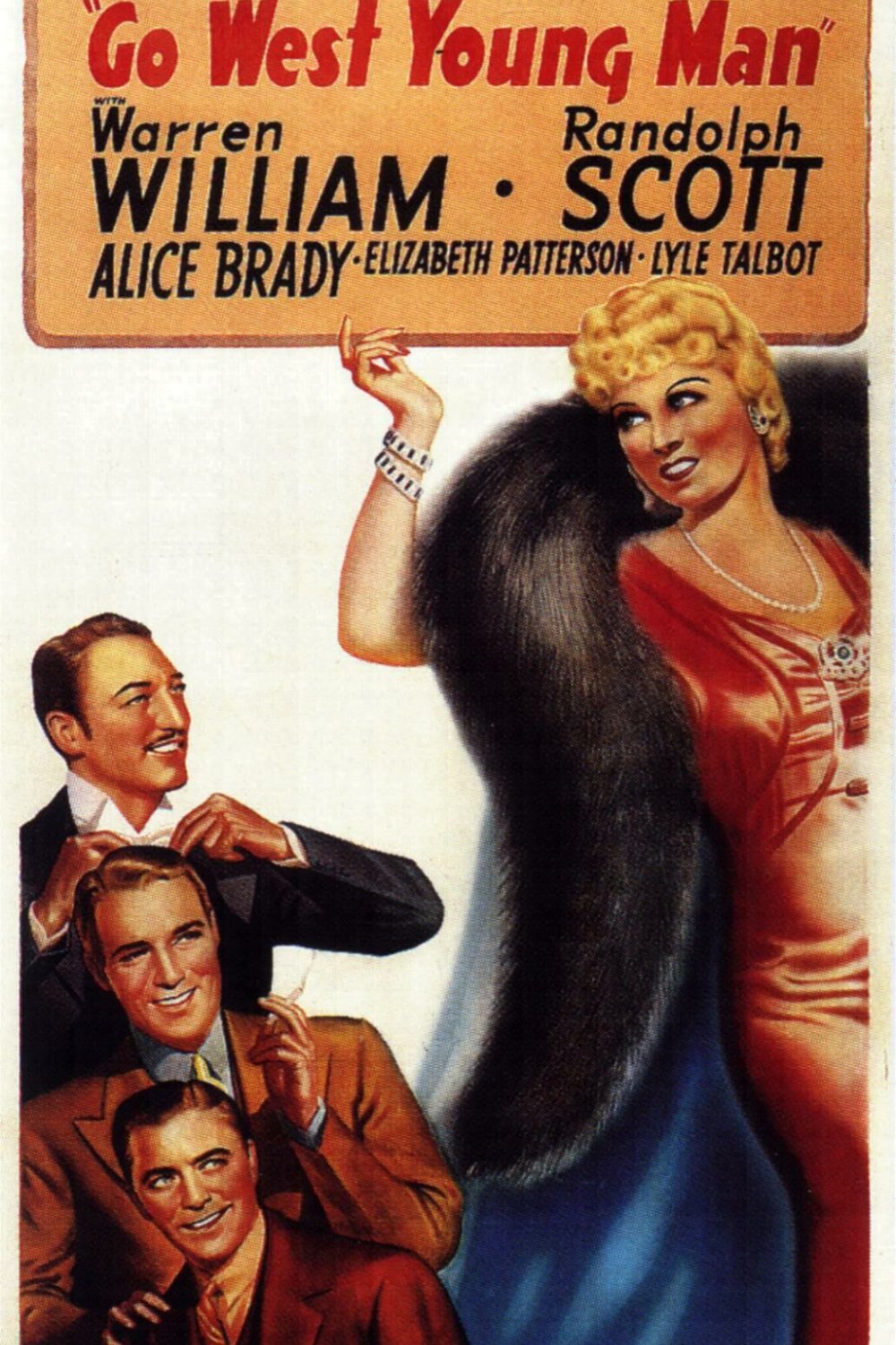L'affiche du film Go West Young Man