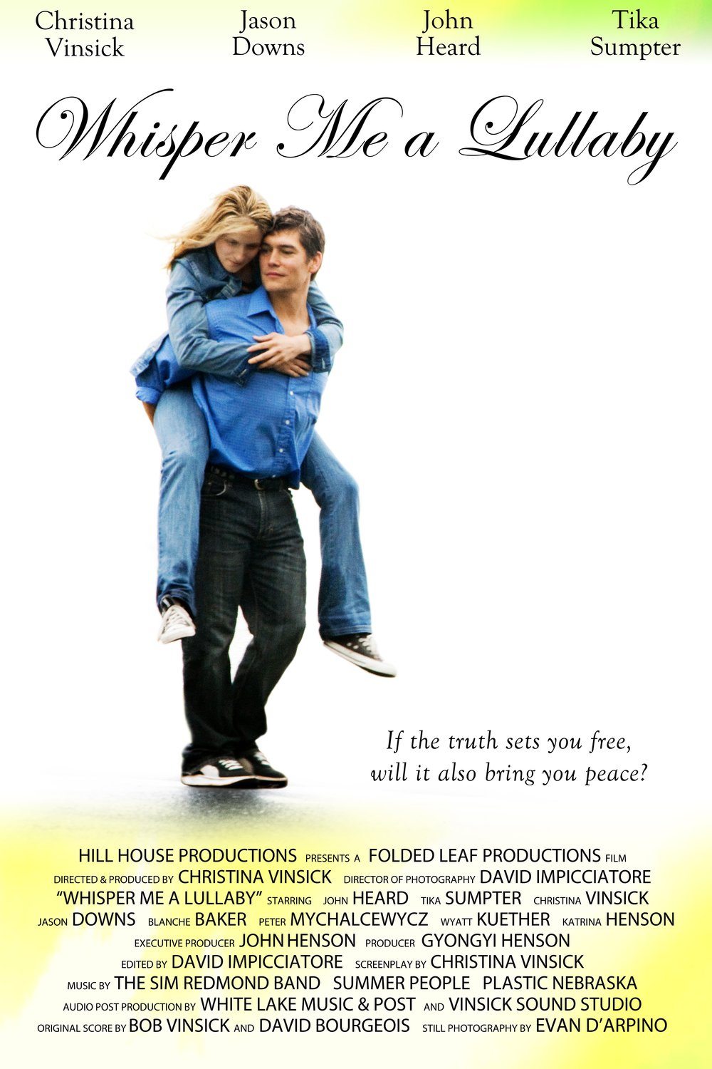 L'affiche du film Whisper Me a Lullaby