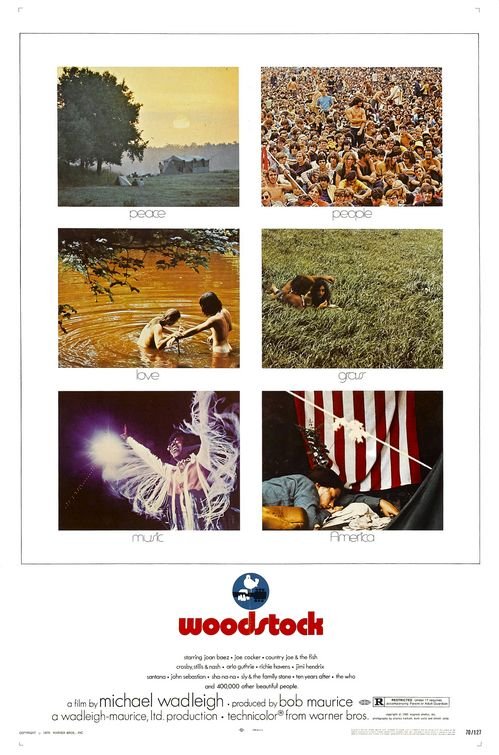 Poster of the movie Woodstock: 3 Days of Peace & Music