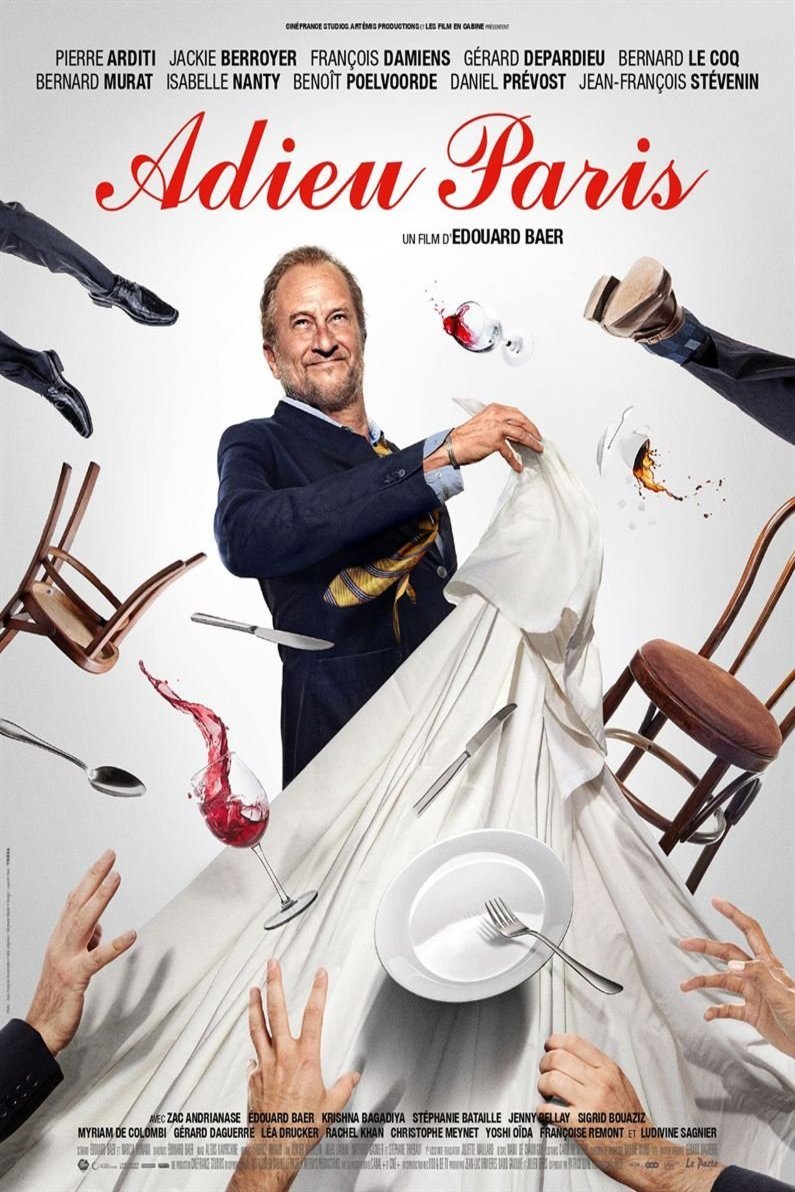 L'affiche du film Adieu Paris