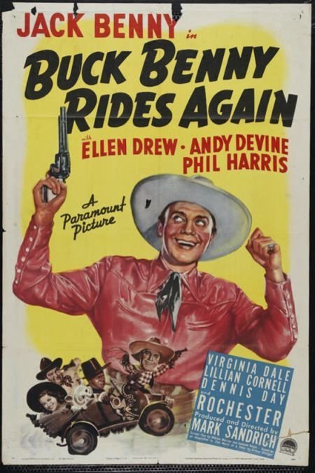 L'affiche du film Buck Benny Rides Again