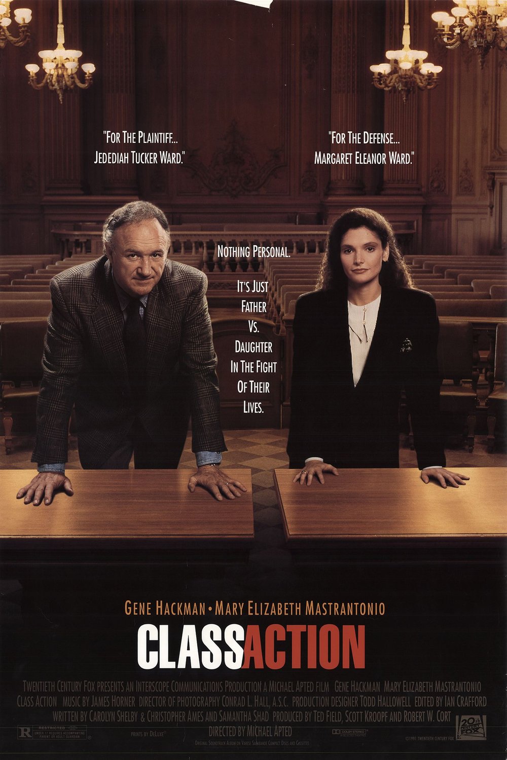 L'affiche du film Class Action