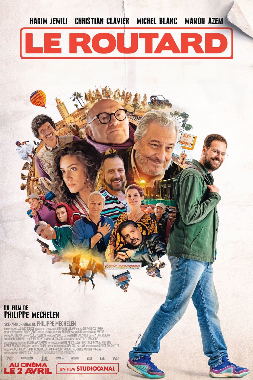 L'affiche du film Le routard