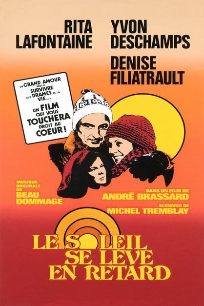 L'affiche du film Le Soleil se lève en retard