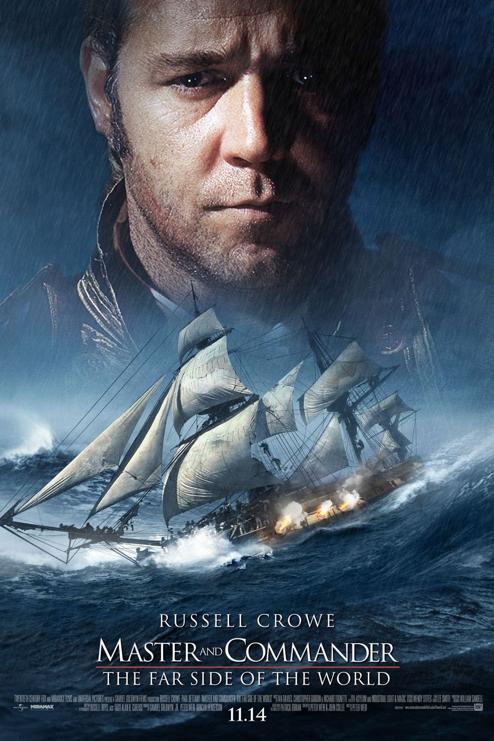 L'affiche du film Maître à bord: de l'autre côté du monde