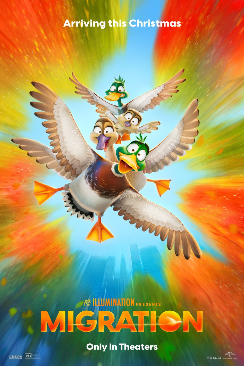 L'affiche du film Migration