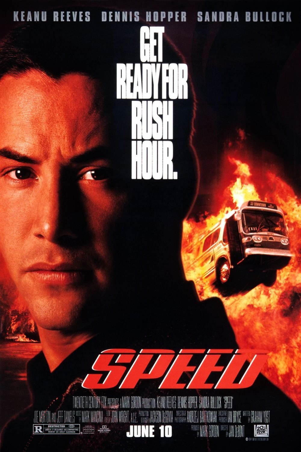 L'affiche du film Speed