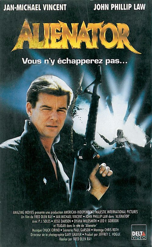 L'affiche du film Alienator
