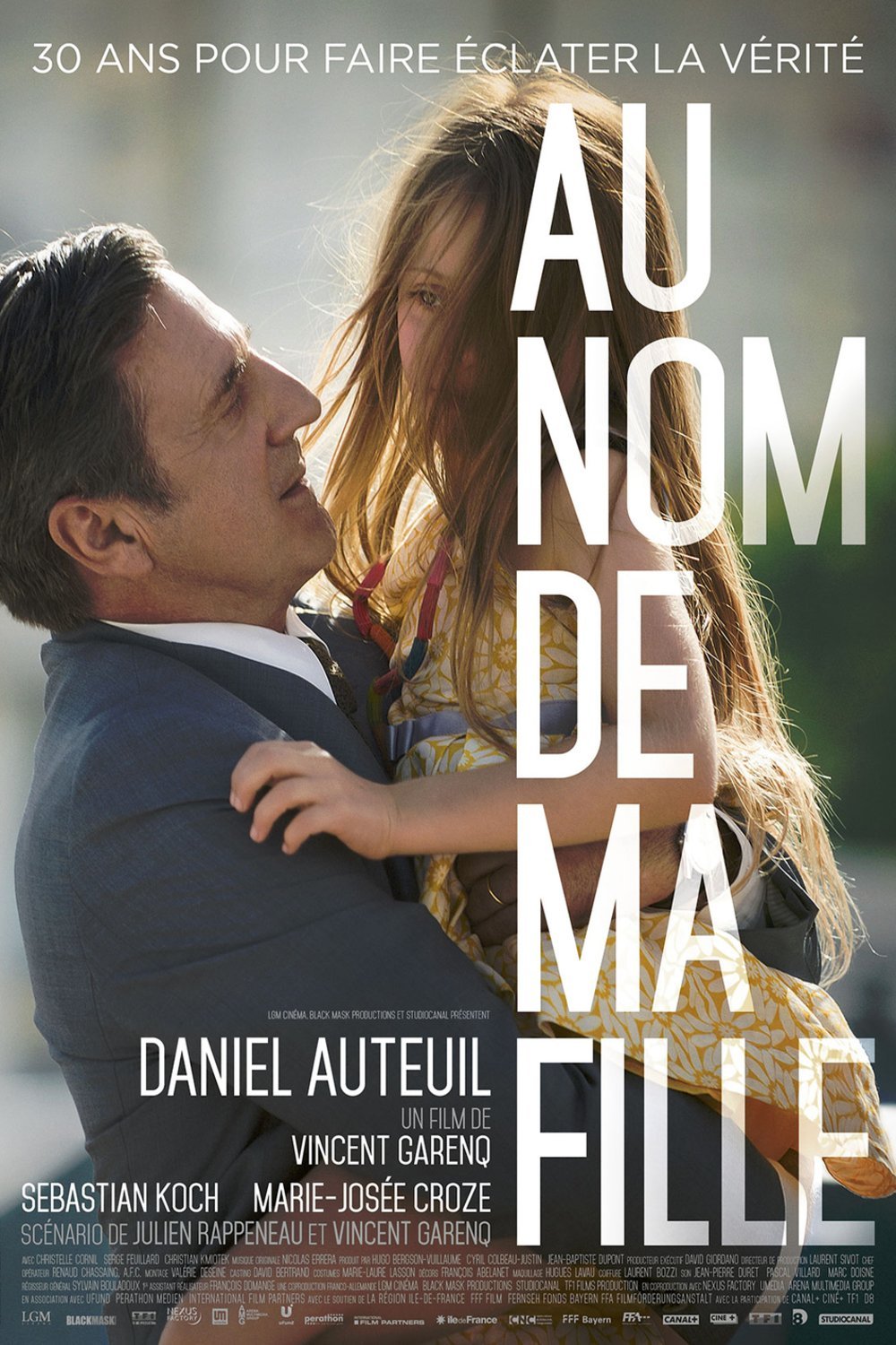 L'affiche du film Au nom de ma fille
