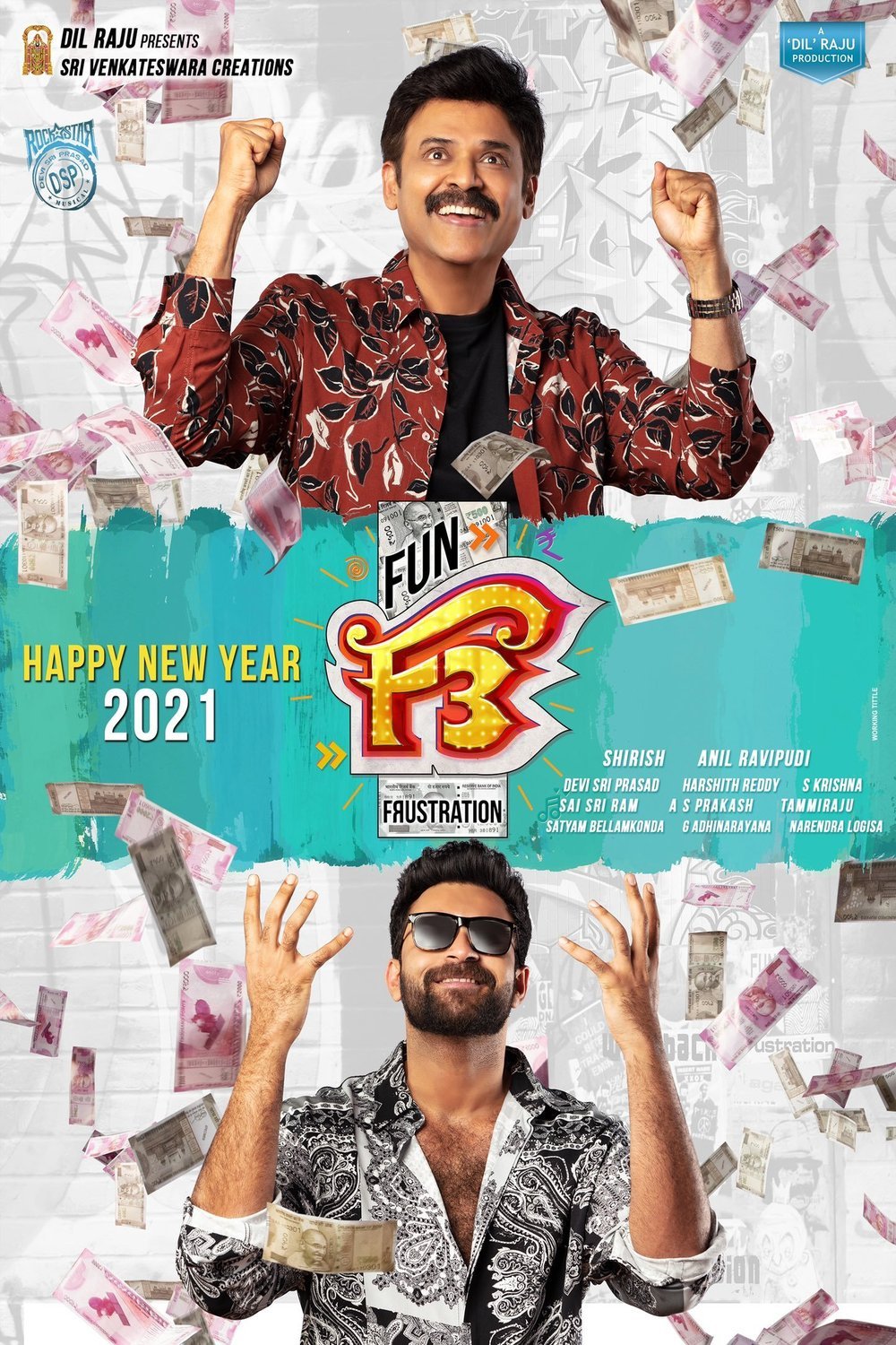 L'affiche du film F3: Fun and Frustration